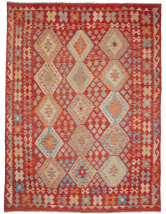 Kilim 183x255 Cm Kilim Afghanistan Lana Cardata A Mano