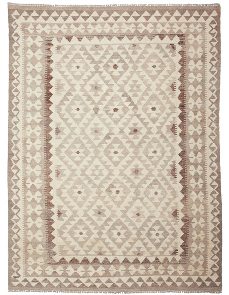 Kilim 154x210 Cm Kilim, Afghanistan, Lana Cardata A Mano
