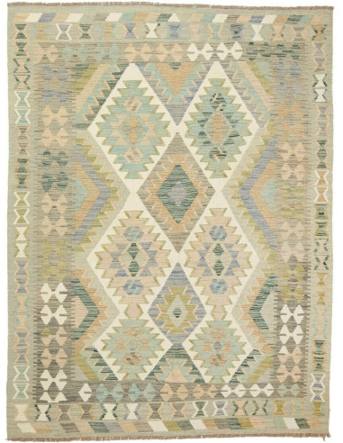 Kilim 149x199 Cm Kilim Afghanistan, Lana Cardata A Mano