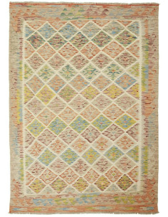 Kilim 150x207 Cm Kilim Afghanistan Lana Cardata A Mano