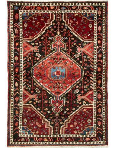 114x165 Cm Baluch Iran Wool Cotton 200,000 Knots/Sqm 7mm