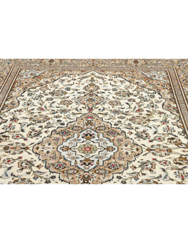 Kashan 200x290 Cm Kashan, Persia, Lana Cardata A Mano