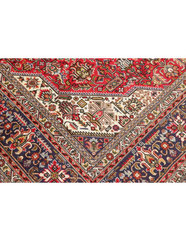 Tabriz 198x293 Cm Tabriz Persia Hand-carded Wool Cotton