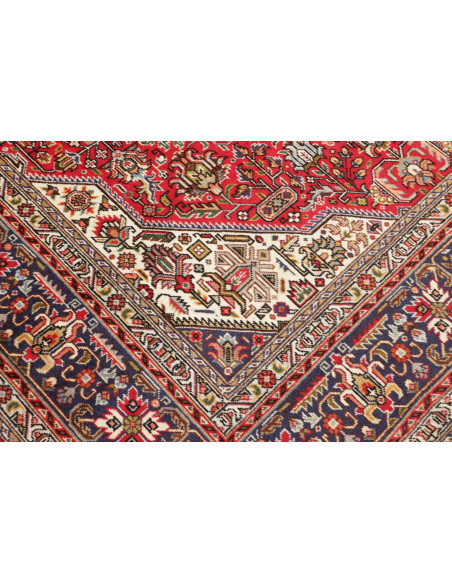 Tabriz 198x293 Cm Tabriz Persia Lana Cardata A Mano Cotone