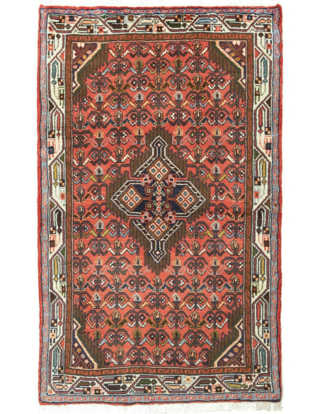 80x130 Cm Qashqai. Persia. Wool (warp: Wool). Turkish Knot,