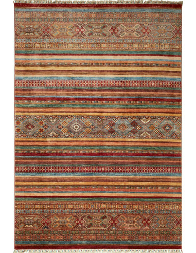 Tappeto Samarkand Pakistan 206x300 Terracotta B