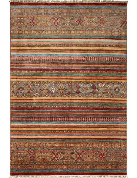 Tappeto Samarkand Pakistan 206x300 Terracotta B