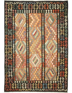 Kilim 203x297 Cm Kilim Afghanistan Lana Cardata A Mano