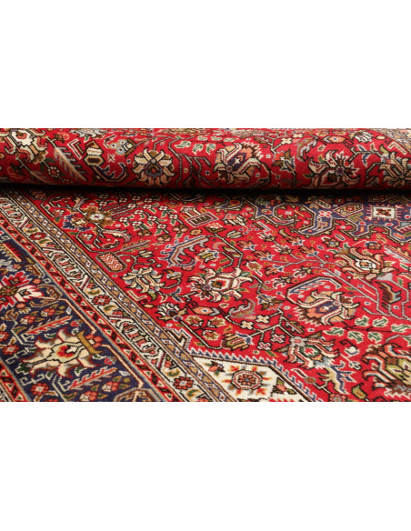 Tabriz 198x293 Cm Tabriz Persia Hand-carded Wool Cotton