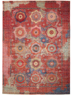 Tappeto Mamlouk Pakistan 302x420 Rosso Terracot