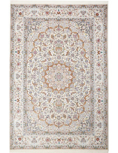 Nain 9la 206x303 Cm Nain 9la, Persia, Hand-carded Wool And