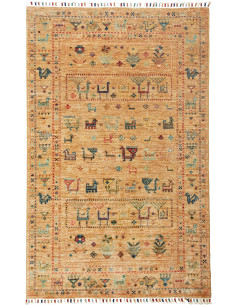 Rubin 99x156 Cm Rubin Pakistan Hand-carded Wool Cotton