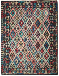 Kilim 267x346 Cm Kilim, Afghanistan, Hand-carded Wool (warp: