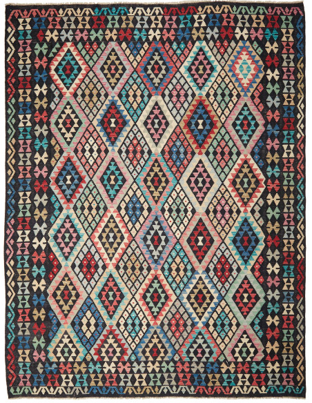 Kilim 267x346 Cm Kilim, Afghanistan, Hand-carded Wool (warp: