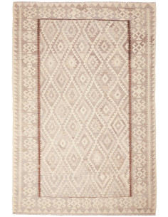 Kilim 202x298 Cm Kilim, Afghanistan, Hand-carded Wool,