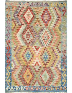 Kilim 125x182 Cm Kilim Afghanistan Lana Cardata A Mano