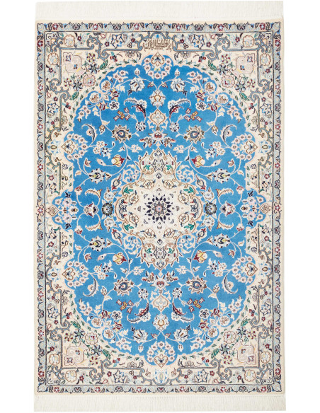 Nain 6la 82x127 Cm Nain 6la, Persia, Hand-carded Wool And