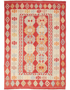 Kilim 170x242 Cm Kilim Afghanistan Lana Cardata A Mano