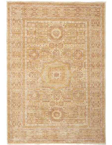 Rug Mamlouk Pakistan 122x175 Beige Cream