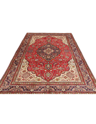 Tabriz 202x300 Cm Tabriz, Persia, Lana Cardata A Mano