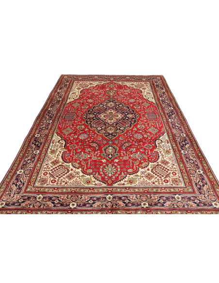 Tabriz 202x300 Cm Tabriz, Persia, Lana Cardata A Mano