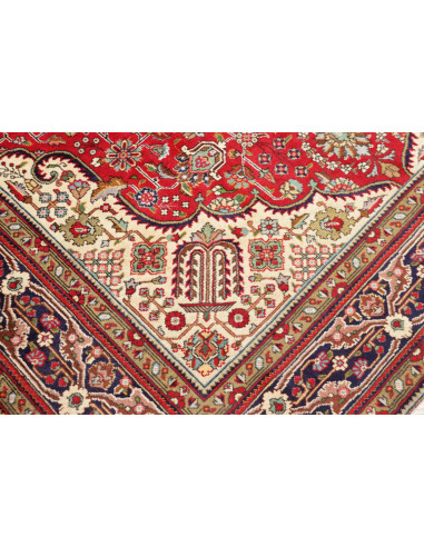 Tabriz 202x300 Cm Tabriz, Persia, Lana Cardata A Mano