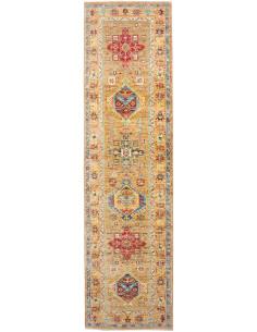 Rug Tribal Pakistan 79x298 Gold Ochre