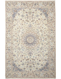 Nain 9la 154x242 Cm Nain 9la, Persia, Hand-carded Wool And