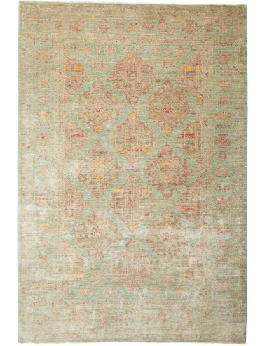 Rug Tribal Pakistan 203x297 Mint Green Aquamari