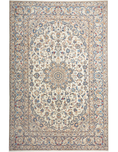 Kashan 197x295 Cm Kashan, Persia, Hand-carded Wool (warp: