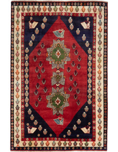 Shiraz 160x245 Cm Shiraz Persia Hand-carded Wool
