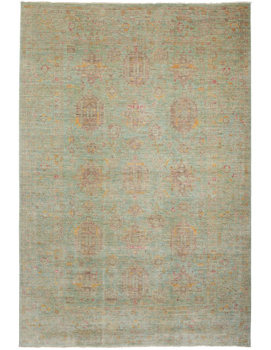 Tappeto Tribal Pakistan 196x290 Acquamarina Ver