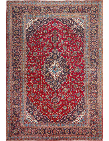 Ardakan 250x360 Cm Ardakan Persia Lana Cardata A Mano Cotone