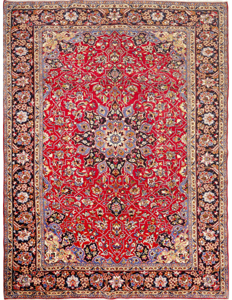 Nadjafabad 257x346 Cm Nadjafabad Persia Lana Cardata A Mano