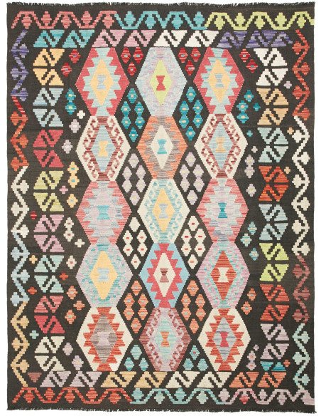 Kilim 157x204 Cm Kilim Afghanistan Hand-carded Wool (warp: