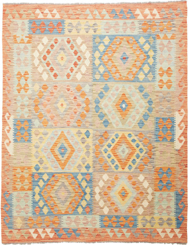 Kilim 153x195 Cm Kilim, Afghanistan, Hand-carded Wool (warp: