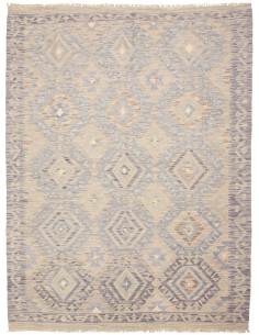 Kilim 152x201 Cm Kilim, Afghanistan, Hand-carded Wool (warp: