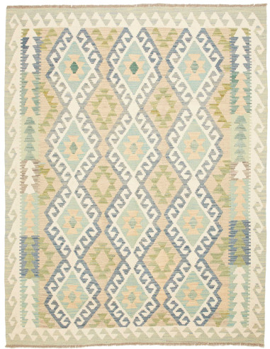 Kilim 154x199 Cm Kilim Afghanistan Hand-carded Wool Cotton