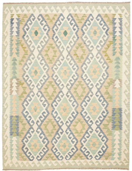 Kilim 154x199 Cm Kilim Afghanistan Lana Cardata A Mano