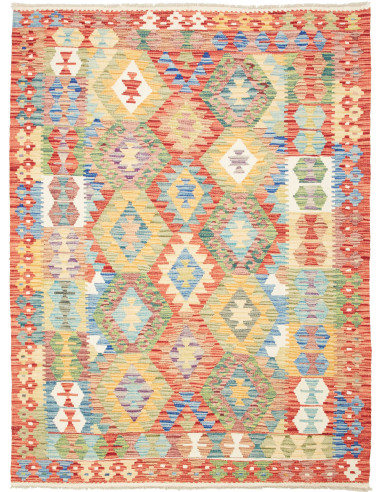 Kilim 151x203 Cm Kilim Afghanistan Lana Cardata A Mano