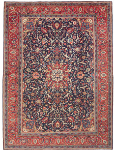 Mahal 270x365 Cm Mahal, Persia, Hand-carded Wool, Cotton,