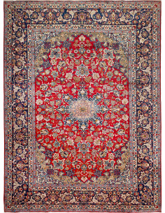 Nadjafabad 312x420 Cm Nadjafabad, Persia, Hand-carded Wool