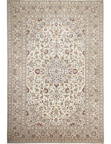 Kashan 238x356 Cm Kashan Persia Hand-carded Wool Cotton