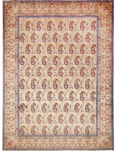 Ghom 290x385 Cm Ghom Persia Lana Cardata A Mano Cotone