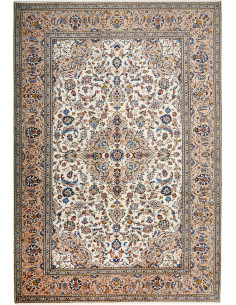 Kashan 243x353 Cm Kashan, Persia, Lana Cardata A Mano
