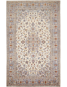 Kashan 197x315 Cm Kashan, Persia, Lana Cardata A Mano