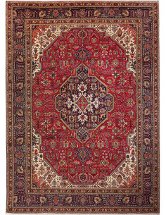 Tabriz 248x343 Cm Tabriz Persia Hand-carded Wool Cotton