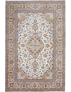 Kashan 200x300 Cm Kashan, Persia, Lana Cardata A Mano
