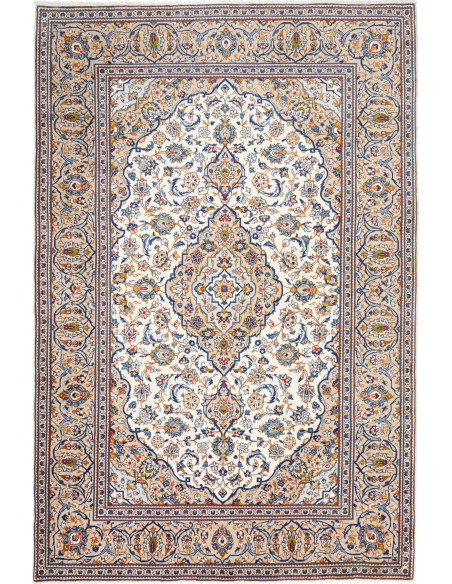 Kashan 200x300 Cm Kashan, Persia, Lana Cardata A Mano