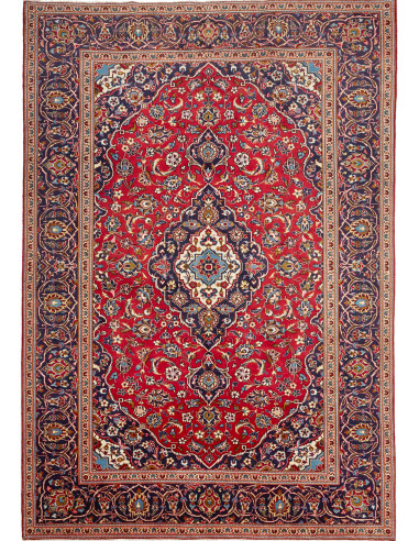 Ardakan 242x353 Cm Ardakan Persia Hand-carded Wool Cotton